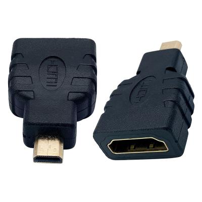 China Injection molding+gold plated High Quality Micro HDMI Terminal to HDMI Converter ME865 IT26i HD Video Adapter Ports Converter Support 3D for sale