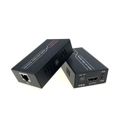 China Wholesale Cat5e/6 HDMI Support HDCP 3D Easy High Speed ​​Video Stream Extra 60m for sale