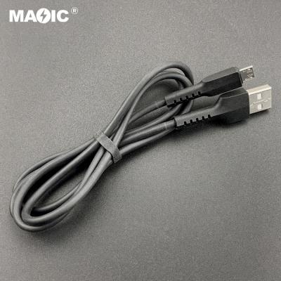 China Smart Device Customized Factory Price Length Micro USB To Black USB2.0 Data Cable 1M-5M Charging Data Transfer Cable for sale