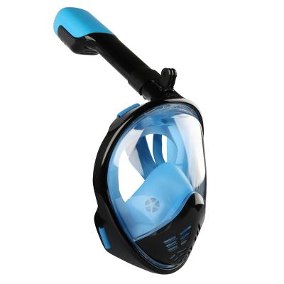 China Full Face Snorkel Mask Anti Fog Snorkeling Mask Snorkeling &Anti-leak Breathing Diving Scuba Mask for sale