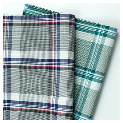 China Wholesale Textile Cloth Fabric Shirts Plaid Tear-Resistant Fabric for sale