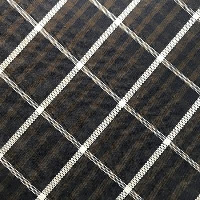 China Tear-Resistant Wholesale Fabric 100%cotton Plaid Jacquard Shirt Fabric for sale