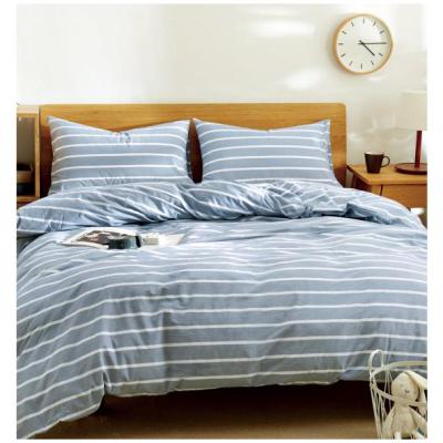 China Beautiful Folded Home Textile Online Buy Washed Sheet Bedding Set for sale