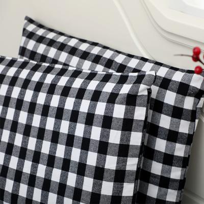 China Anti-Static Tile Covers Case Buffalo Check Plaid Pillowcases Cushion Covers Decorative Tile Covers 74*48 45*45 Inch for sale