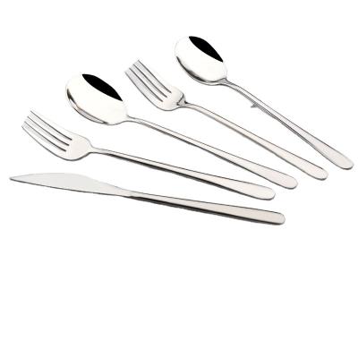 China Sustainable Korea Spoon Bowl 18/8 Mirror Polishing Stainless Steel Cutlery Set for sale