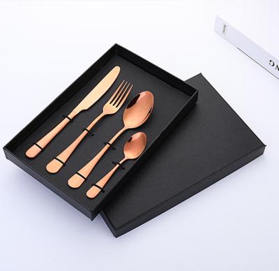 China Factory direct sale disposable stainless steel spoon fork knife cutlery set for sale