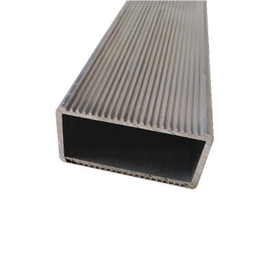 China Awning Perforated Tube 60mm Square Aluminum Pipe for sale