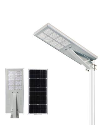 China ROAD Integrated All In One 60w 80w 100w Solar Led Street Light Outdoor With Lithium Battery for sale