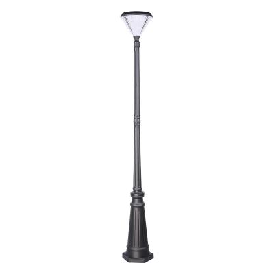 China With 1m/1.6m/2m Post and Solar Charged Outdoor Garden Lights Solar Landscape Project Street Lighting Pole Garden Light for sale