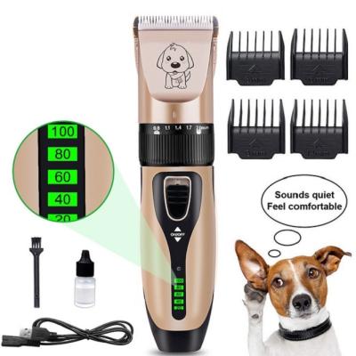 China Multi-Functional And Practical Viable Wholesale Price Household Dog Hair Clippers For Dogs Cats And Other Animals With LCD Display for sale