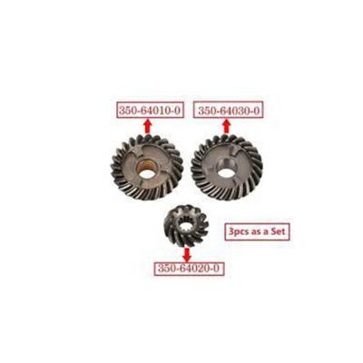 China 362-64030-0 350-64020-0 Iron 350-64010-0 Forward Outboard Gear Spiral Set 18 HP Motor Bevel Gear for sale