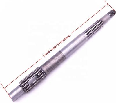 China Stainless Steel 3B2-64211-0 3B264-2110 Propeller Drive Shaft / Shaft 2 Strokes 6HP 8HP 9.8HP Outboard Electromechanical Drive Parts for sale