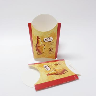 China Disposable Mosen Customized Delicious Fried Chips Kraft Paper Fast Food Takeout Boxes for sale