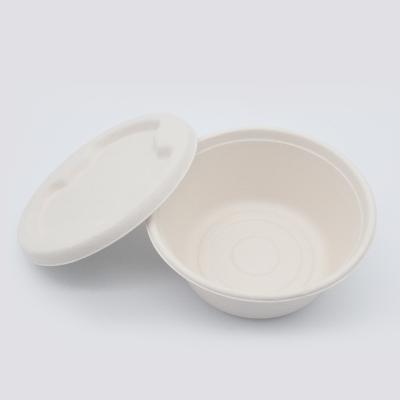 China Disposable Compostable Disposable Biodegradable Soup Bowl Sugar Cane Bagasse Bowl for sale