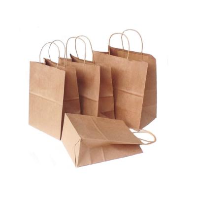 China 2021 Recycled Materials Factory Supply Custom Food Packaging Bag Best Selling Paper Bag for sale