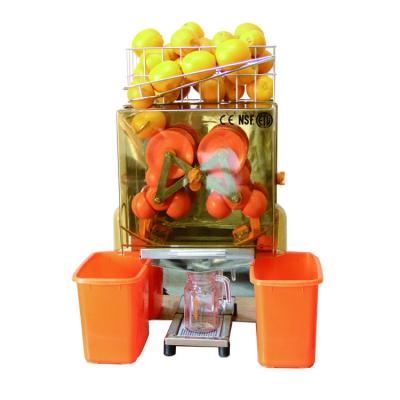 China high power orange juicer extractor machine with big fruit basket en venta