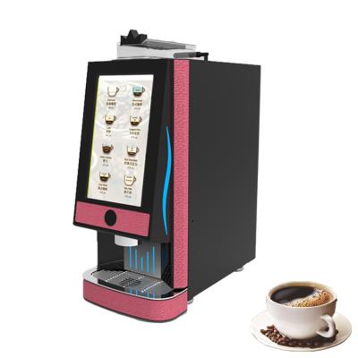 Cina freshly ground coffee vending machine coin cash credit card payment in vendita