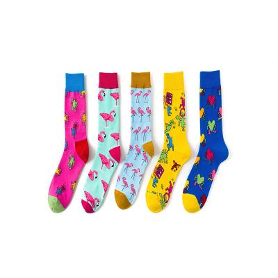 China Hot Selling Funny Pattern Fashion Hot Selling Mens Happy Socks QUICK DRY Happy Socks for sale