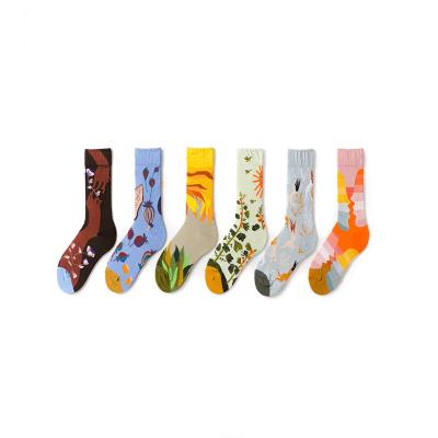 China QUICK DRY high quality men's pocket sock premium socks printed happy pattern fashion socks for sale