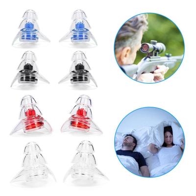 China Sleep Better Aids Sleep Better Aids Portable Silicone Ear Plugs Sound Isolating Ear Plugs Anti Noise Sleep Snore Plugs For Noise Reduction for sale