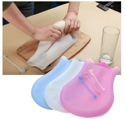 China Multifunctional Disposable Disposable Baking Kneading Soft Bag Dough Bag Silicone Dough Bag Kitchen Storage Tool Kitchen Mixer For Bread Pastry for sale