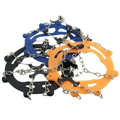 China Hot Selling Waterproof Stainless Steel Spikes Safe To Protect Ice Snow Anti-Slip Chain Bars Pull Handles Climbing Cleat for sale