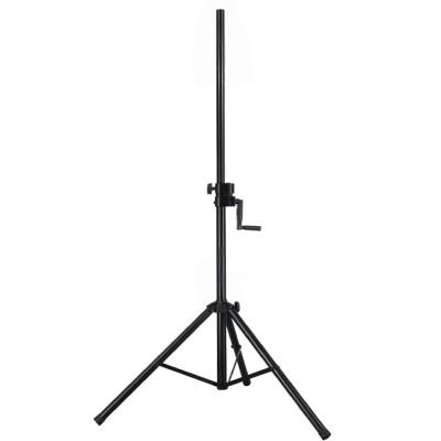 China Professional Audio VST-01 Loudspeaker Stand Black Heavy Duty Floor Tripod Adjustable Speaker Stand for sale