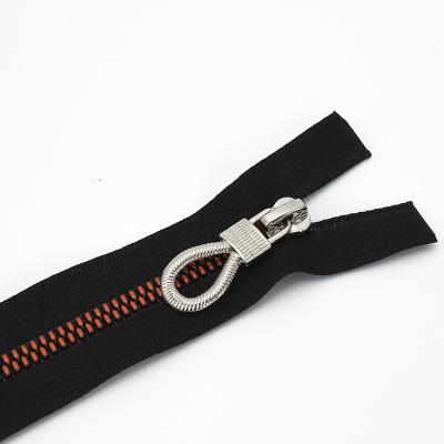 China Other The Hottest Selling Fashion Garment Resin Service Zipper With Corn Tooth for sale