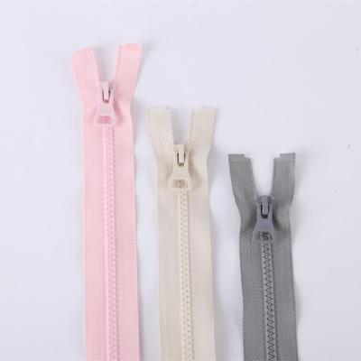 China 2022 Newinvisible Stylish End Other Open End Resin Airtight Zipper for sale