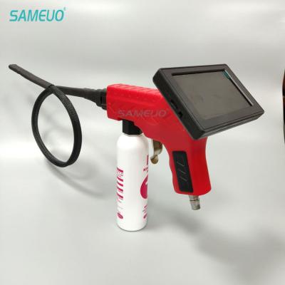 China Plastic Portable Visual Gun Car Air Condition Cleaning Wash Gun With Endborescope for sale