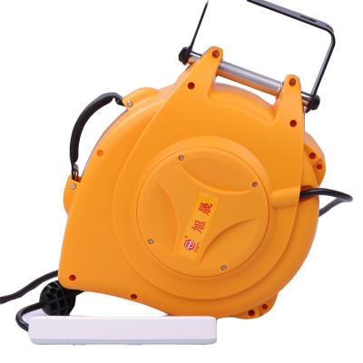 China Wholesale 20m extension yellow electric power automatic cable reel for consumer electronics consumer electronics for sale