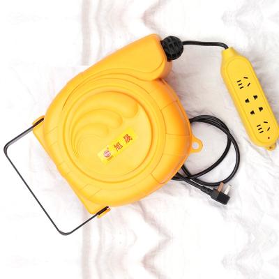 China Wholesale ABS Flame Retardant Material Auto Rewind Rope Reel 15m Hose Auto Retractable Reel Cable For Consumer Electronics Consumer Electronics for sale