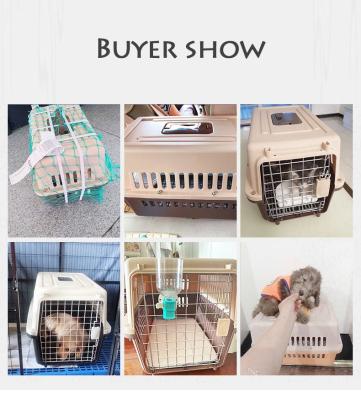 China Breathable Cat Dog Plastic House Pet Travel Carrier Bag Outdoor Pet Cages, Carriers for sale