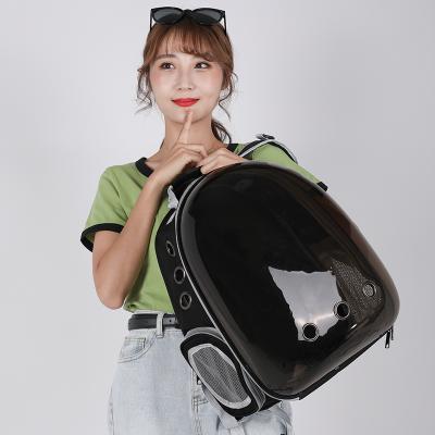 China Outdoor Travel Backpack Breathable Capsule Carrier Pet Bag Rabbit Dog Cat Bag Kucing for sale