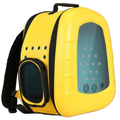 China Pet Manufacturer Transparent Space Capsule Breathable Pet Backpack Carrier Cat Bag Pet Backpack for sale