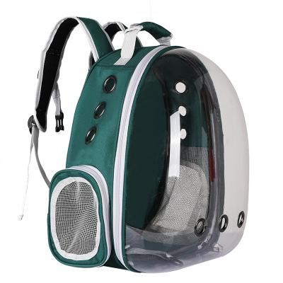 China Breathable Pet Travel Carrier Bag Bubble Backpack Pet Carriers Space Capsule Pet Backpack for sale