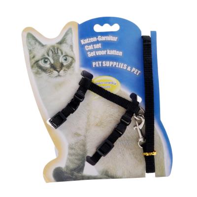 China Bestselling DETACHED Amazon Cat Adjustable Harness with Leash for sale