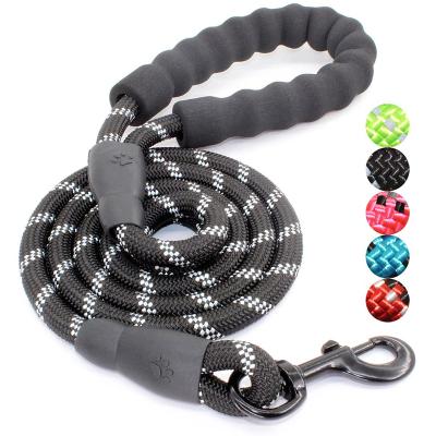 China Amazon Amazon Rope Dog Traction Hot Selling Reflective Nylon Rope Braided Rope Dog Lead Elevating Dog Leash for sale