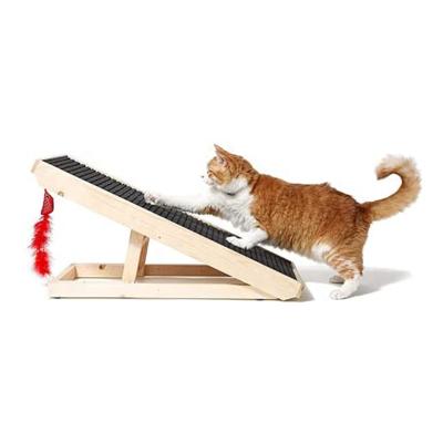 China Non Sustainable Foldable Pet Ramps Indoor Wooden Fold Slip For Wood Cat Dog Ramp Travel Dogs Small Car Adjustable Step Large for sale