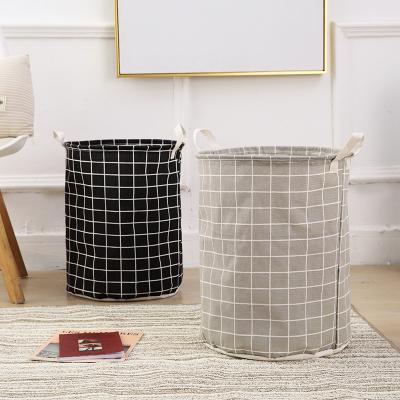 China Large Capacity Contemporary Dirty Laundry Basket Storage Hamper Basket For Toys for sale