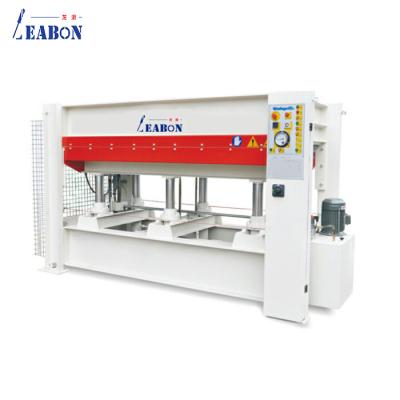 China Wood Processing For Furniture Panel (BY214*8/10(1)H1RC) Woodworking 100Ton 1 Layer 1300x2500mm Heat Tray Hydraulic Hot Press Machine For Panel Veneer Lamination for sale