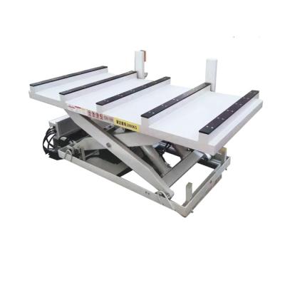 China 1.5 and 3 Ton Chinese Flat Surface Hydraulic Scissor Lift Table (PS1/PS3) for Material Elevating and Lifting for sale