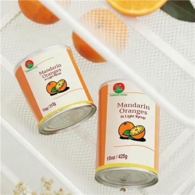 China Factory Supply 15oz / 11oz Retail Canned Tangerine Canned NSA for sale