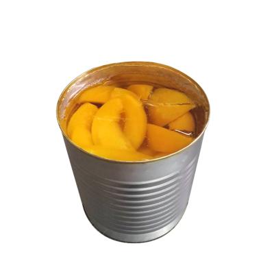 China Best Selling A10 Canned Canned Yellow Peach Strips In L/S Canned Food for sale