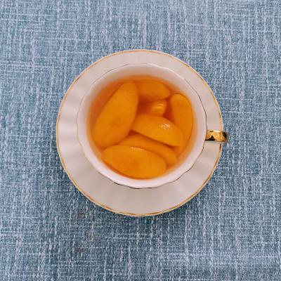 China 7oz canned canned peach slices in light syrup in plastic cup for sale