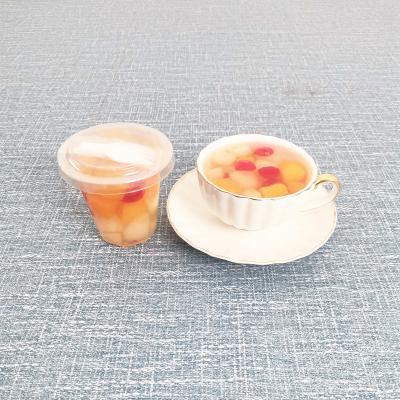 China Wholesale Canned 198g/7oz Canned Food Fruit Cup Canned Fruit Mixer In Light Syrup for sale