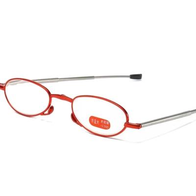 China Rectangle Classic Unisex Glasses Read Ultra Light Custom Logo Anti Foldable Blue Light Reading Glasses for sale