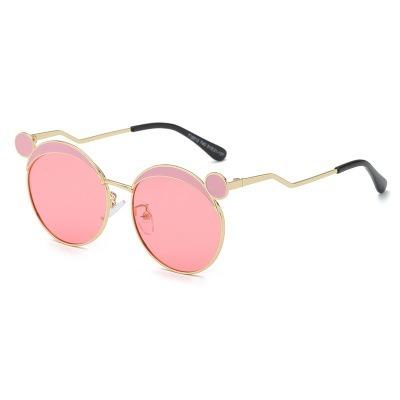 China Latest Design Girls Sunglasses Fashion Lovely UV Round For Kids Cool Kids Polarized Sunglasses Seller for sale