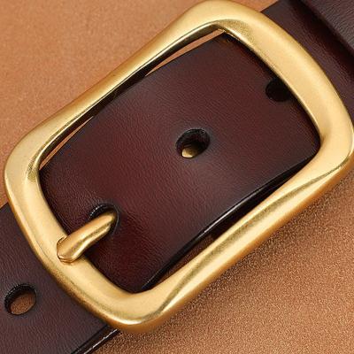 China Cow Hide Wholesale Custom Casual Latest Collection High Quality Pin Buckle Reversible Genuine Leather Belt For Men for sale