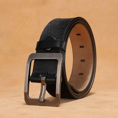 China PU Men Belt Male High Quality Belt Men Male Genuine Strap Luxury Pin Buckle PU Belt for sale